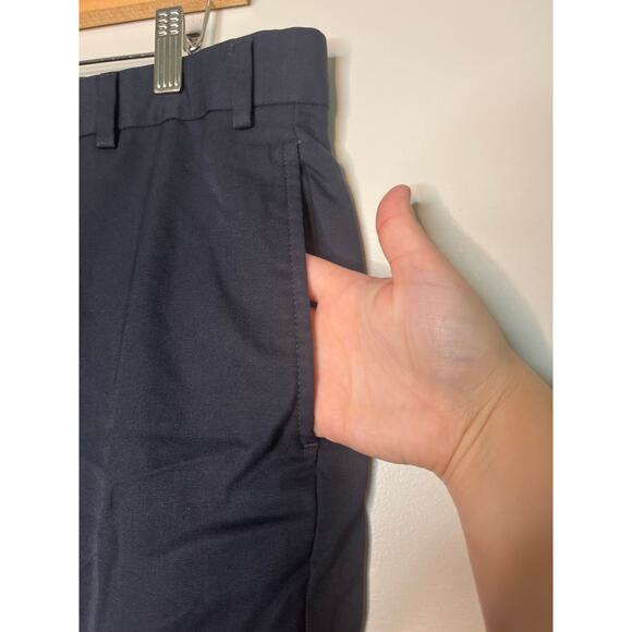 Brooks Brothers Black Wool Madison Fit Old Money Fly Zip Pleated Pants 36x30 - Picture 4 of 6